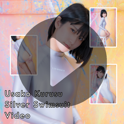 Usako Kurusu Silver Swimsuit Gravure Video (Digital)