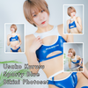 Usako Kurusu Sporty Blue Bikini Gravure Photoset (Digital)