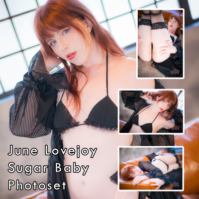 June Lovejoy Sugar Baby Gravure Photoset (Digital)