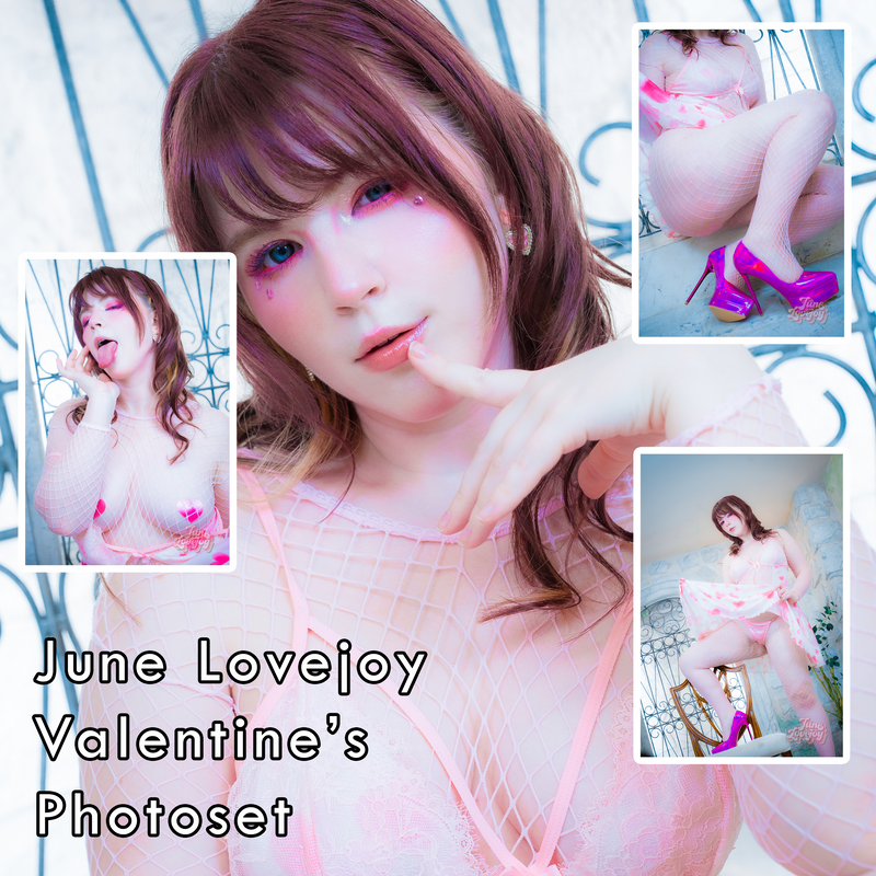 June Lovejoy Valentines Gravure Photoset (Digital)