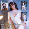 Ichiha White Latex Nurse Photoset (Digital)