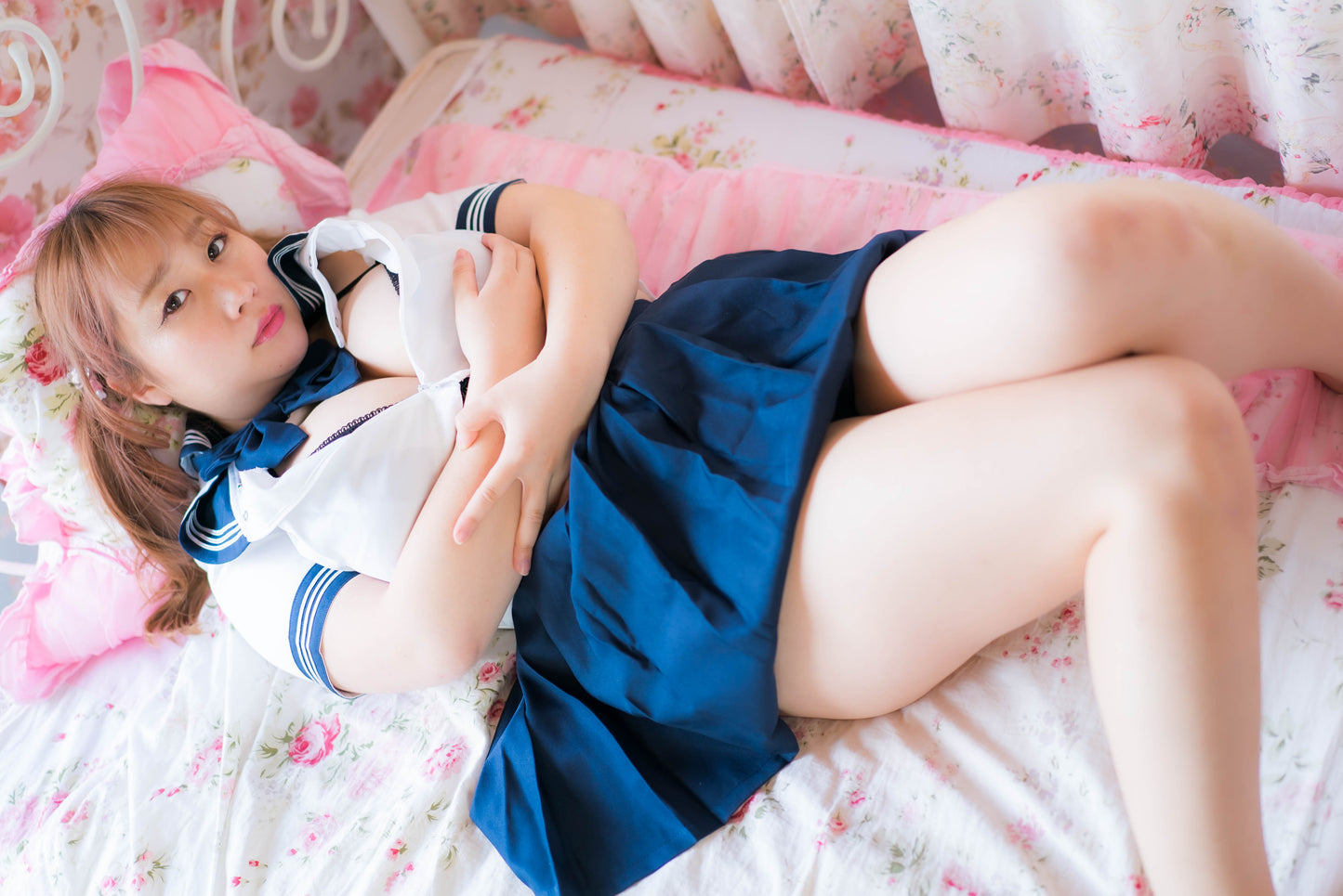 Akopai School Uniform Gravure Photo Set (Digital)