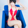 Kurusu Usako Red Swimsuit Gravure Photo Set (Digital)