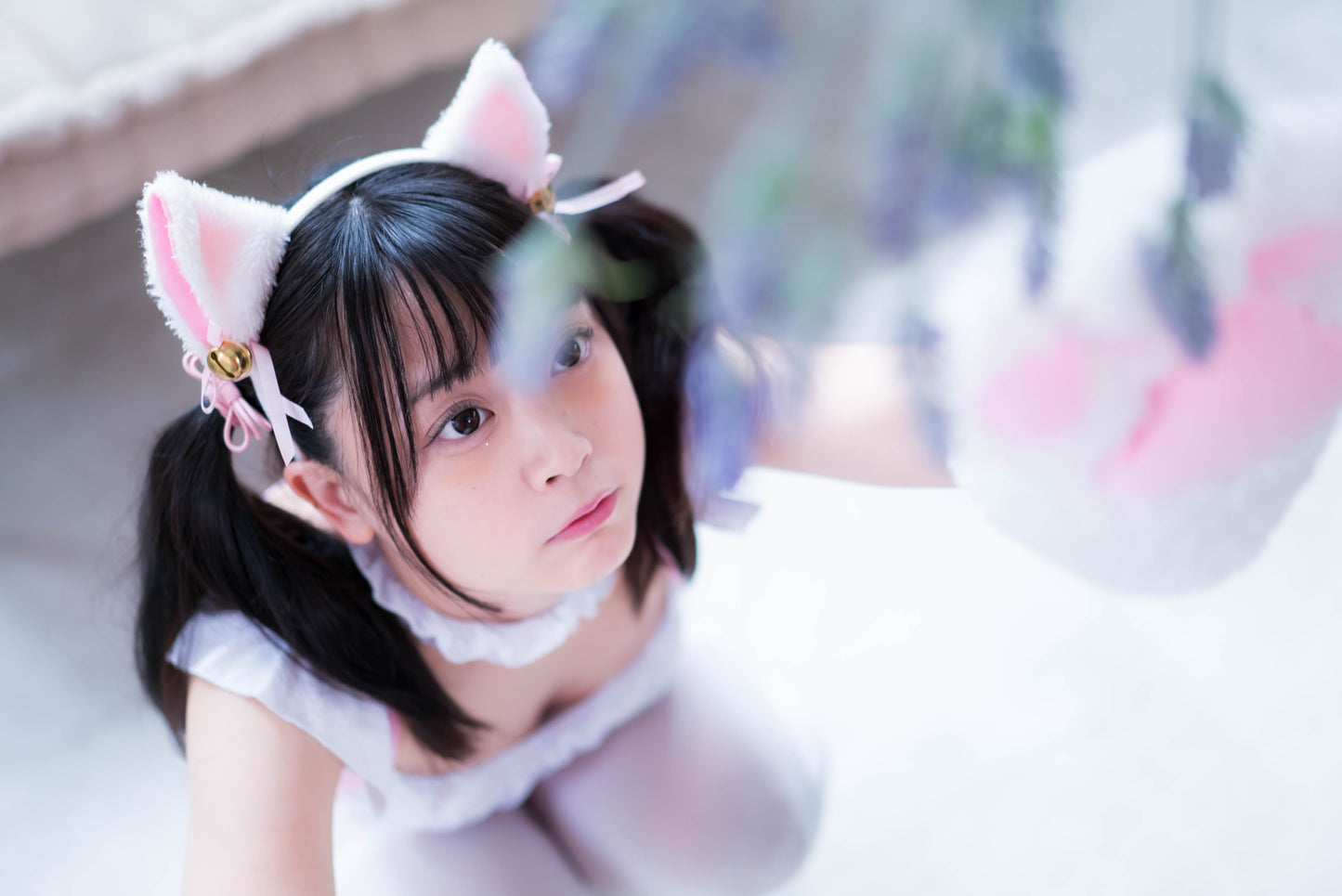 Shio Melon Pink Cat Maid Cosplay Gravure Photoset (Digital)