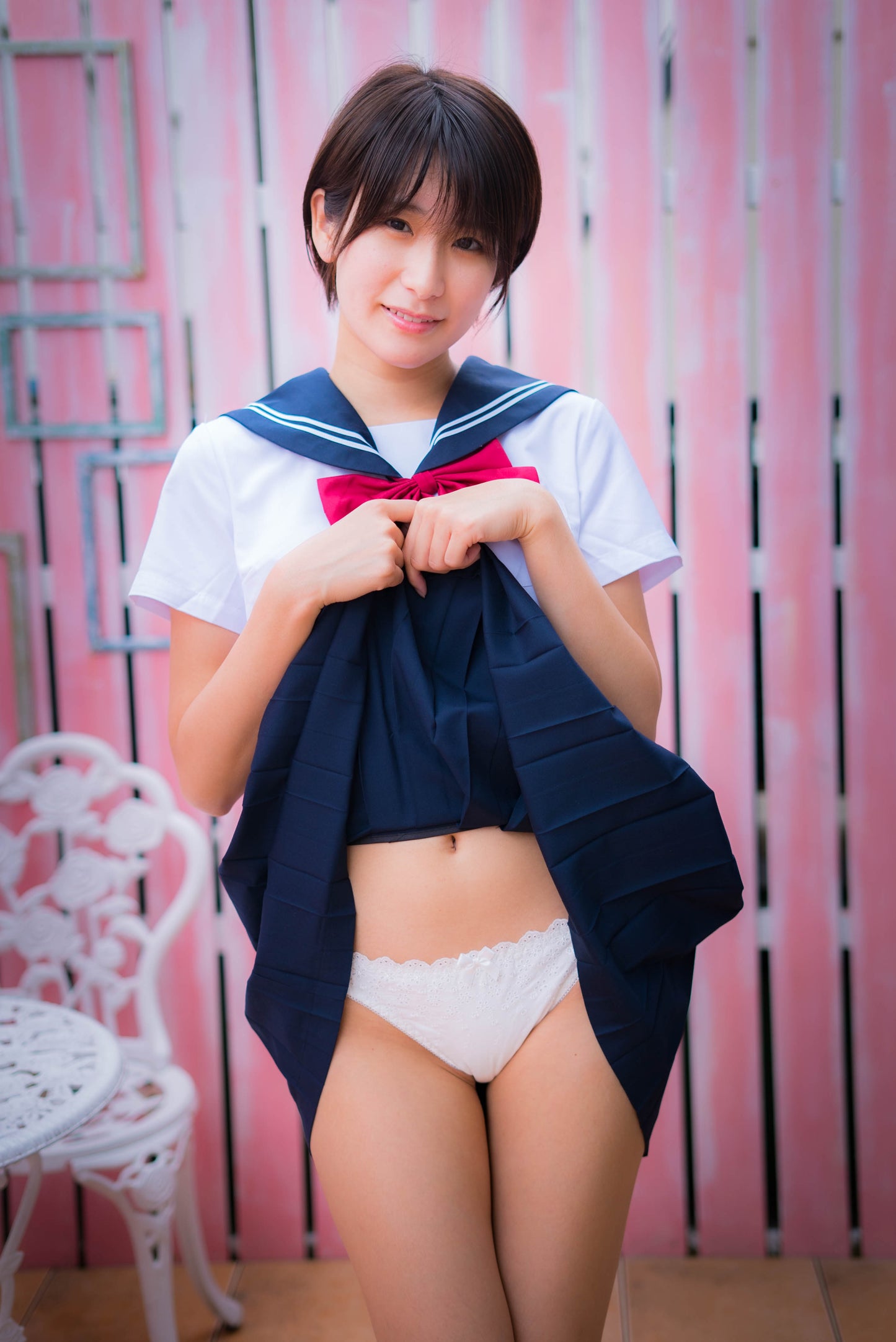 Kurusu Usako School Uniform Cosplay Gravure Photo Set (Digital)