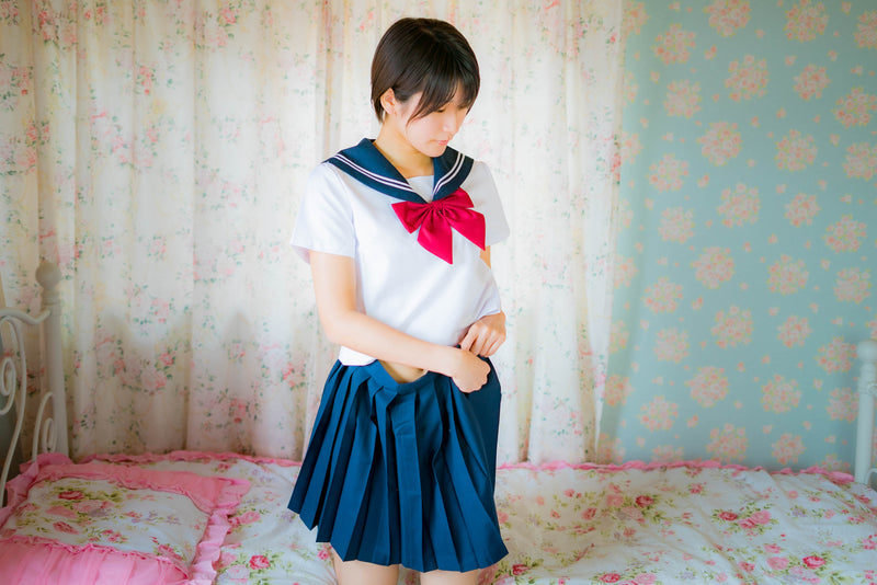 Kurusu Usako School Uniform Cosplay Gravure Photo Set (Digital)