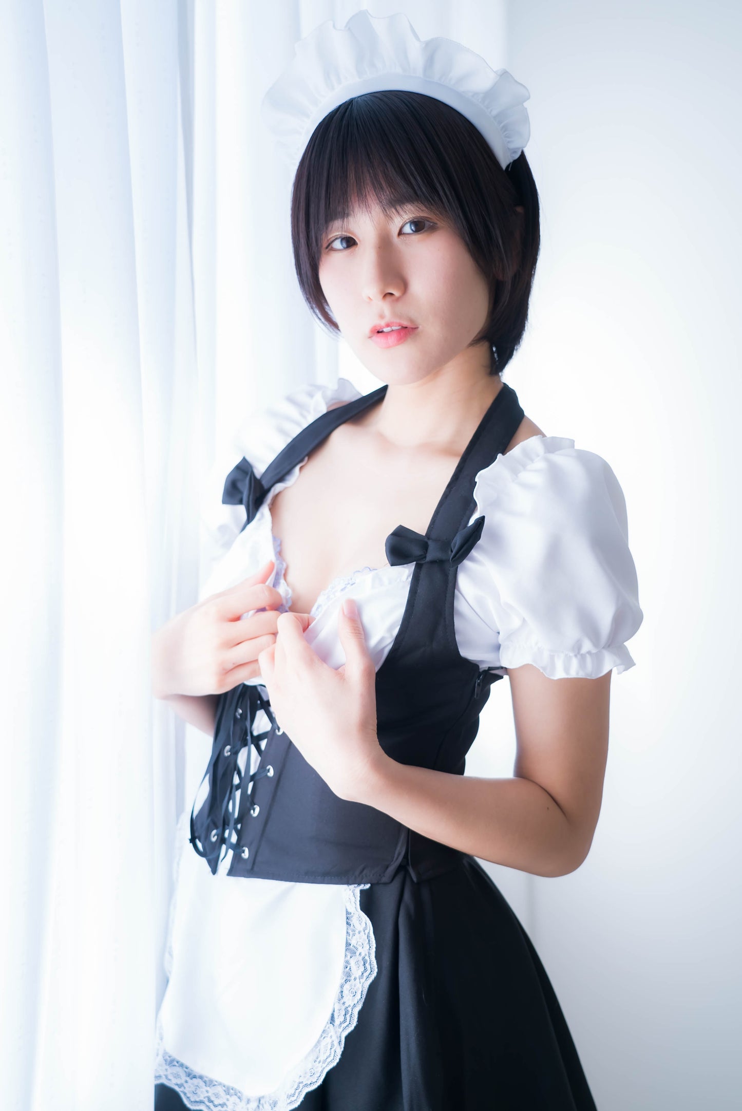 Kurusu Usako & Momose Momo Maid Cosplay Gravure Photoset (Digital)