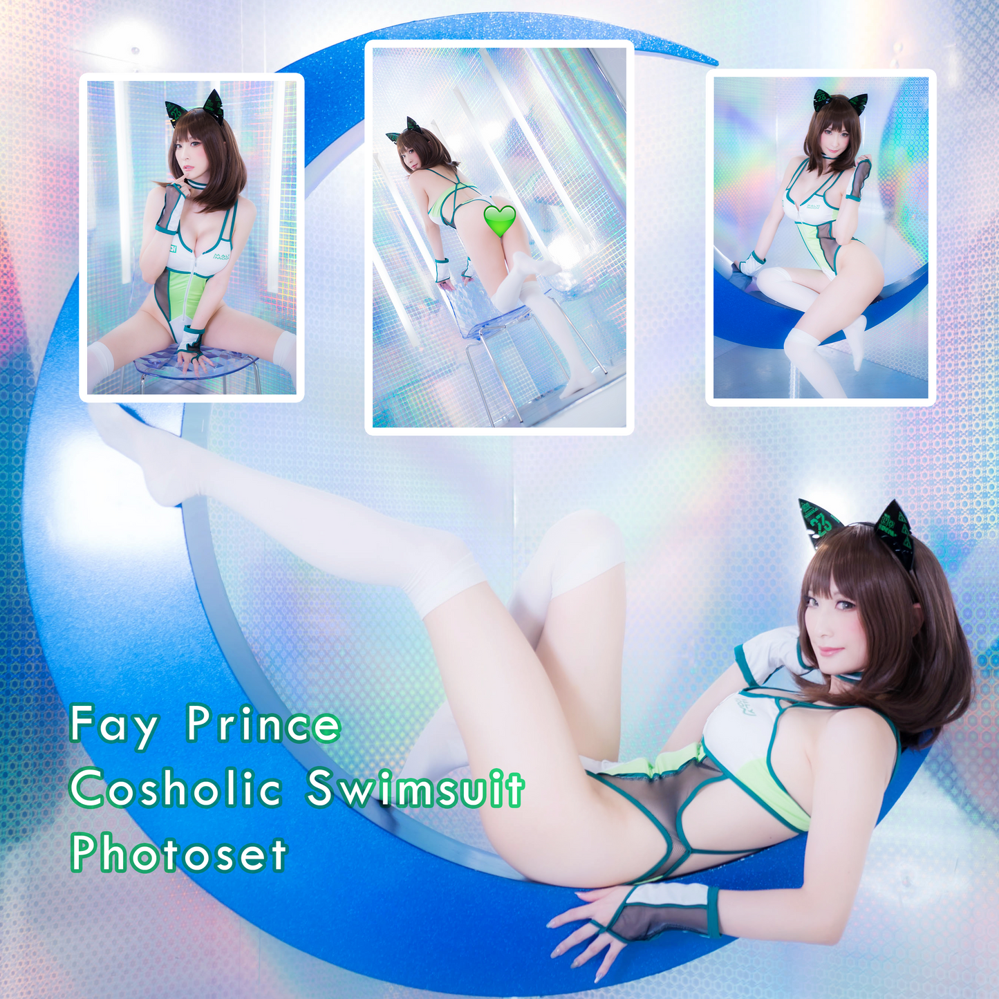 Fay Prince Cosholic Swimsuit Gravure Photoset (Digital)