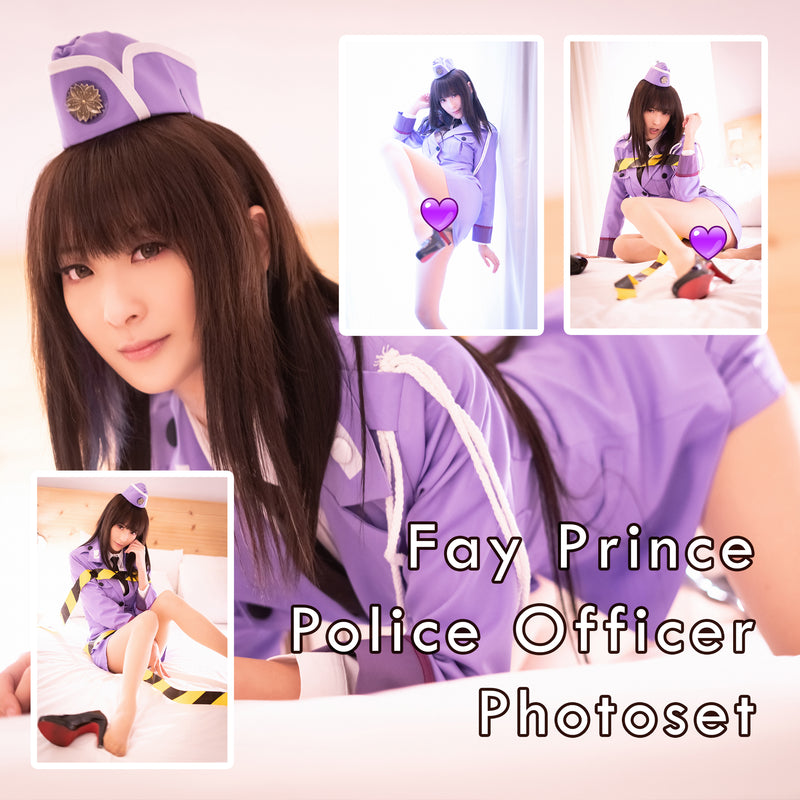Fay Prince Purple Police Officer Cosplay Photoset (Digital)