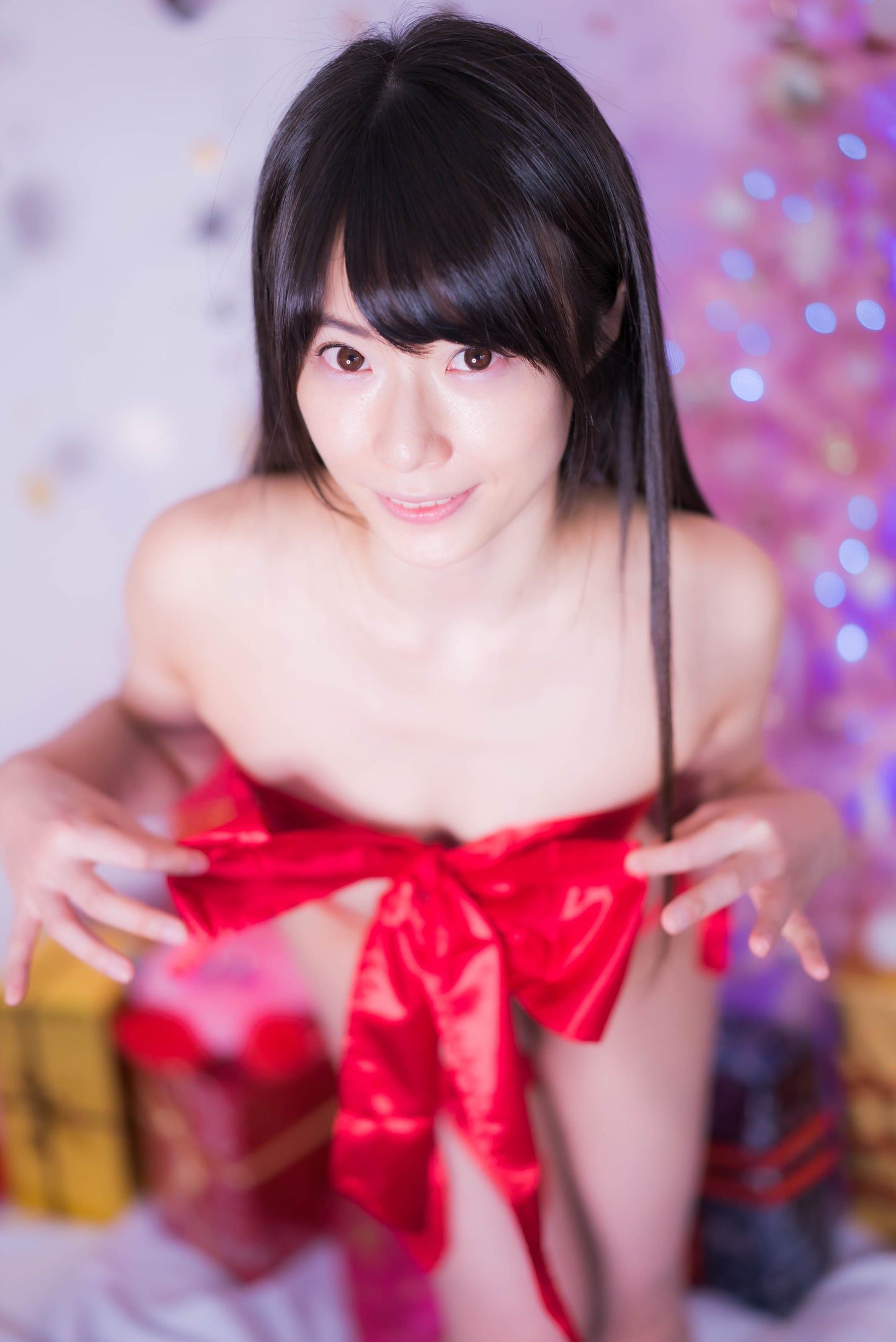 Ichiha Christmas Lingerie Cosplay Gravure Photoset (Digital)