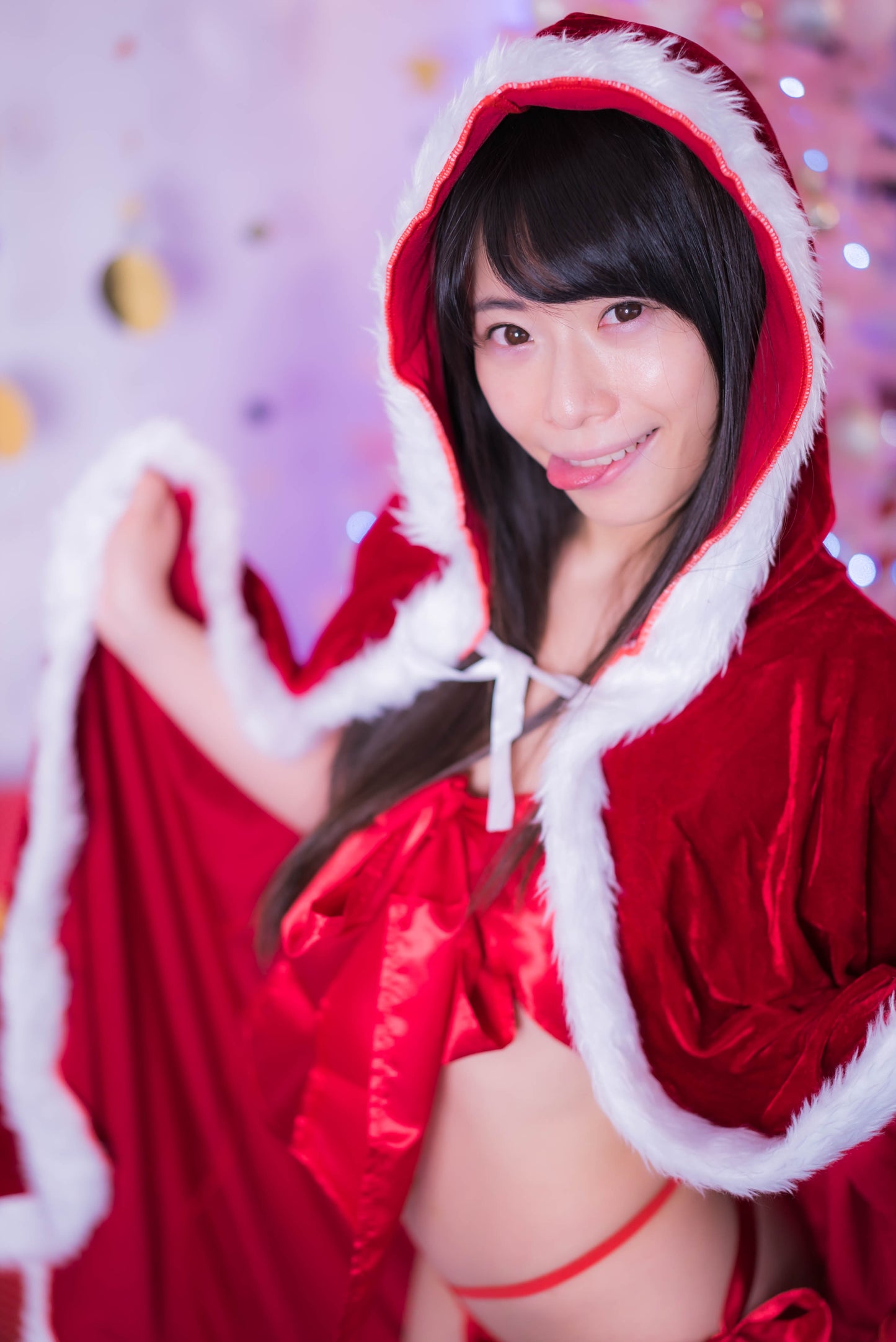 Ichiha Christmas Lingerie Cosplay Gravure Photoset (Digital)