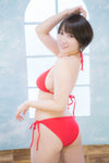 Konno Shiori Red Bikini Gravure Photo Set (Digital)