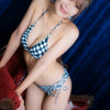 Mao Akutsu Checkered Bikini Gravure Photoset (Digital)
