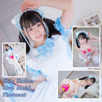 Shio Melon Blue Maid Cosplay Gravure Photoset (Digital)