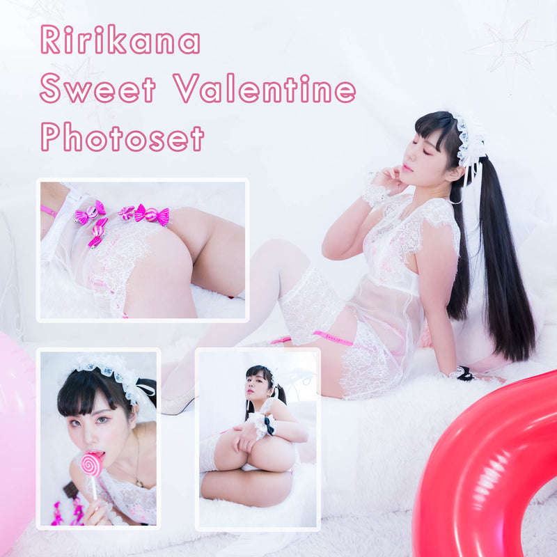Ririkana Valentine's Day Gravure Photoset (Digital)
