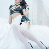 Ririkana Black Edgy Maid Cosplay Gravure Photoset (Digital)
