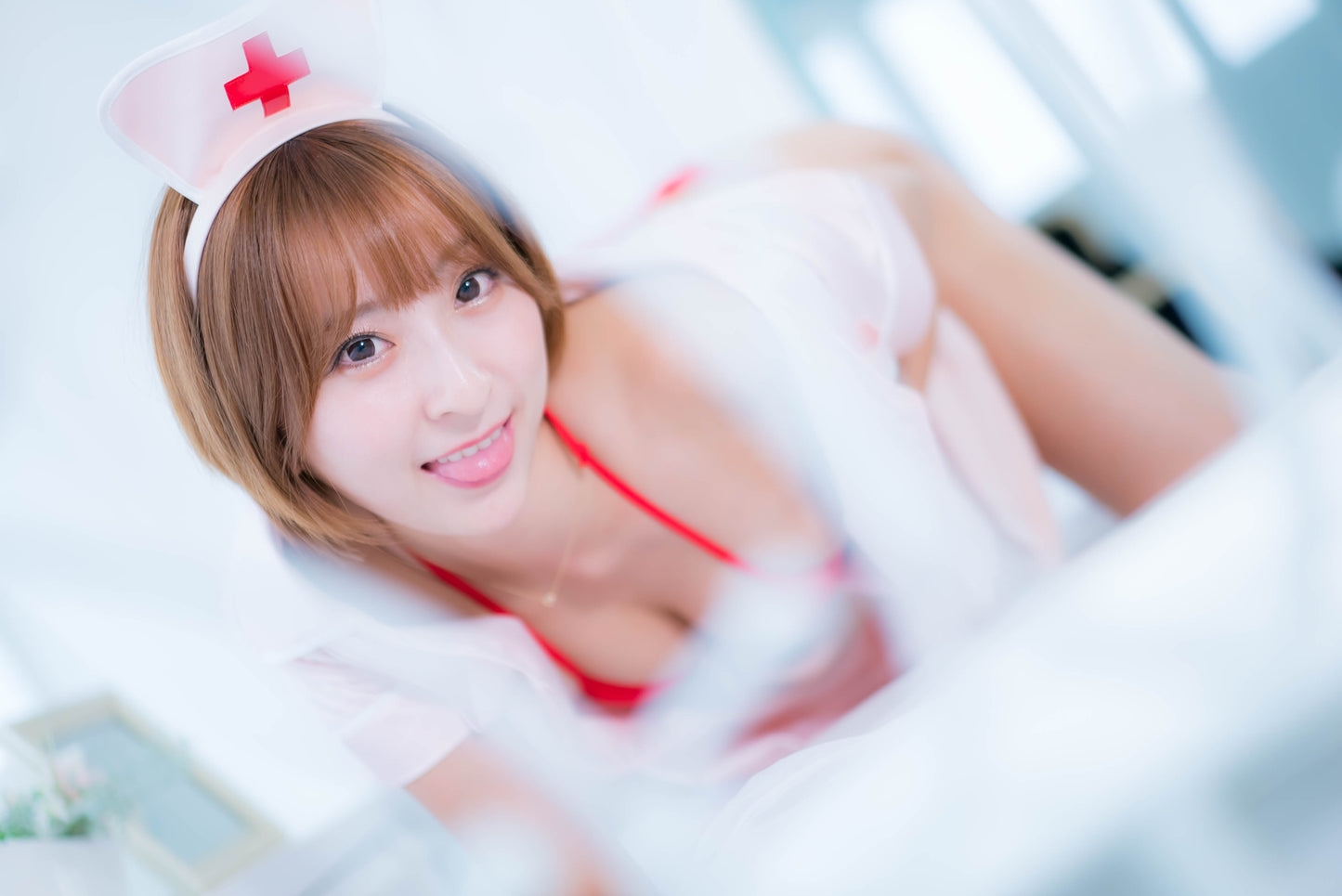 Saki Ogata Nurse Gravure Photo Set (Digital)