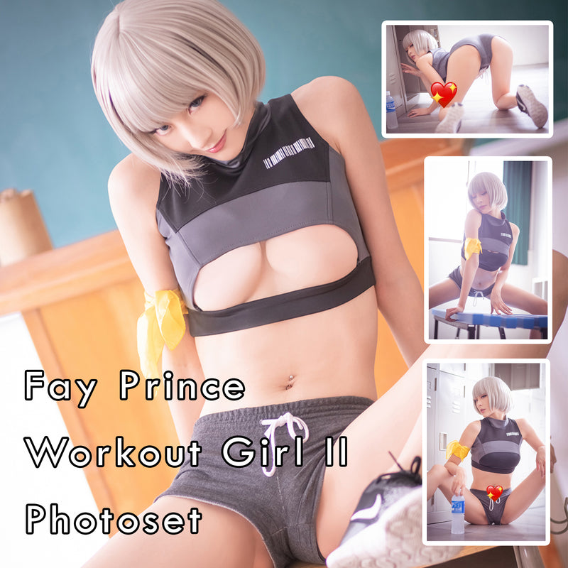 Fay Prince Workout Girl II Cosplay Gravure Photoset (Digital)