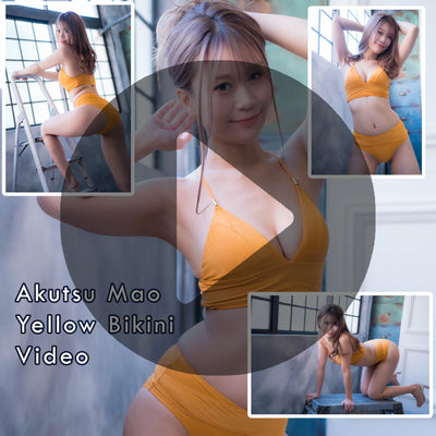 Mao Akutsu Yellow Bikini Gravure Video (Digital)