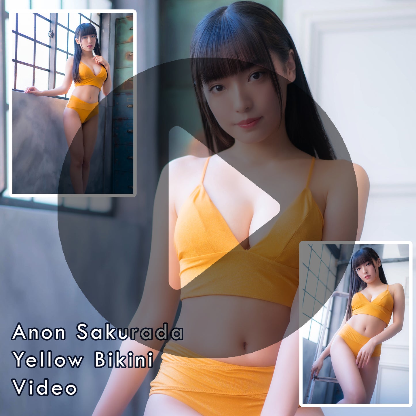 Anon Sakurada Yellow Bikini Gravure Video (Digital)